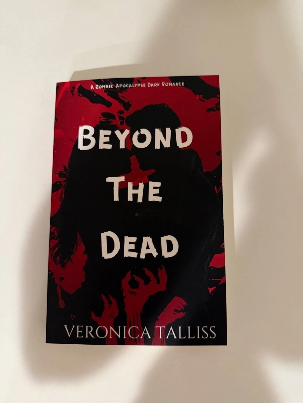 Beyond the Dead by Veronica Talliss Signed Paperback Red & Black